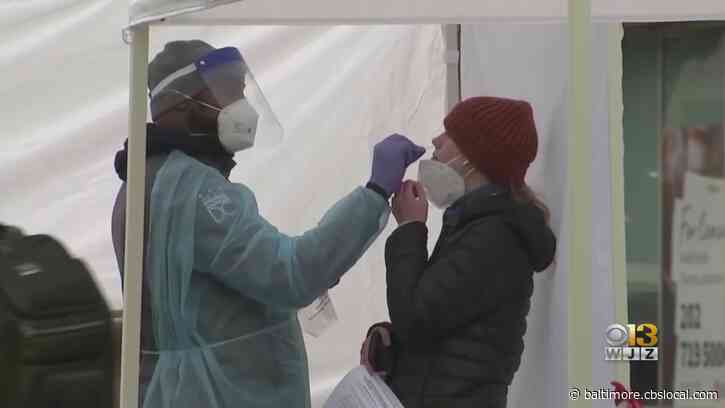 COVID-19 In Maryland: Nearly 10,000 New Cases, Positivity Rate Dips to 24.77%