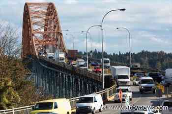 Pattullo Bridge closed overnight in one direction this Sunday, Monday and Tuesday