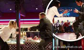 Today show's Karl Stefanovic and Allison Langdon recreate famous Pulp Fiction scene - Daily Mail