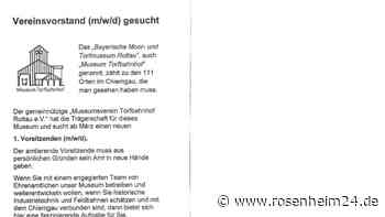 Der Museumsverein Torfbahnhof Rottau sucht einen neuen 1. Vorsitzenden