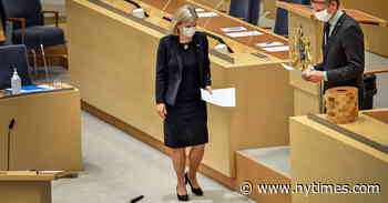 Sweden’s prime minister tests positive for coronavirus. - The New York Times