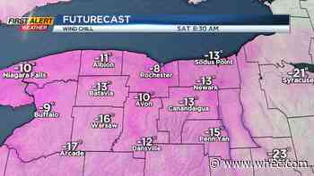 First Alert Weather: Bitter cold start to the weekend, heavy snow to end it
