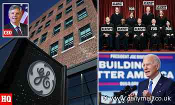 General Electric SUSPENDS Joe Biden's COVID vaccine or testing mandate for its 56,000 workers a day