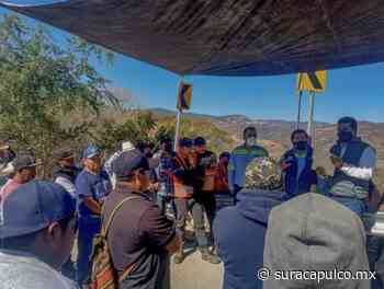 Liberan pueblos de Teloloapan los accesos a la mina Capela; acuerdan rehabilitar carreteras - El Sur de Acapulco