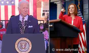 Psaki insists Biden wasn't trying to offend Republicans when he likened them to George Wallace