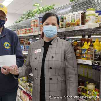 Community helping community: Grimsby Lions donation comes as need is high - NiagaraFallsReview.ca