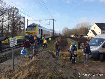 NMBS : aanrijding trein met auto aan spooroverweg Woeringenstraat Nijlen, geen gewonden - Nnieuws.be