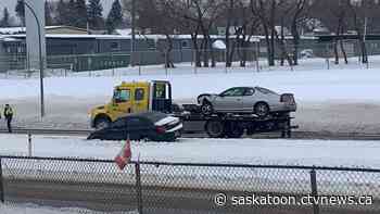 Icy streets in Saskatoon lead to 20 crashes, police say - CTV News Saskatoon