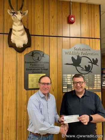 Million Dollar Donation From Bridge City Wildlife Foundation Federation to Saskatoon Wildlife Federation's Multipurpose Facility - CJWW