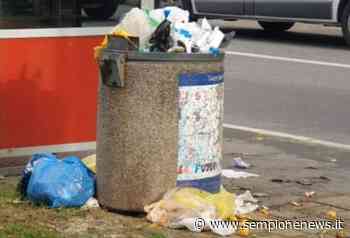 Legnano, cestini pieni. ALA: "non solo operatori malati, anche cittadini maleducati" - Sempione News