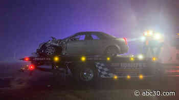 1 killed in multi-car crash in Fresno County, CHP says