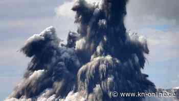Tsunami trifft Tonga nach Ausbruch von Unterwasservulkan