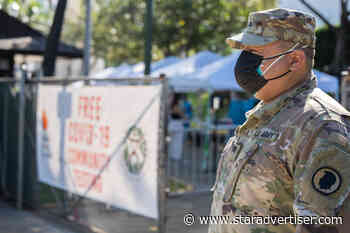 Hawaii National Guard’s COVID-19 response mission is extended