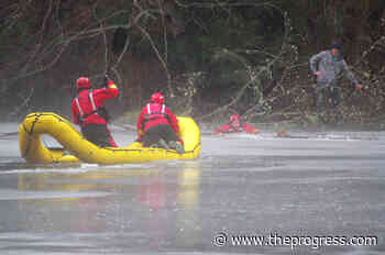 Dog rescued after falling through ice on lake near Nanaimo – Chilliwack Progress - Chilliwack Progress