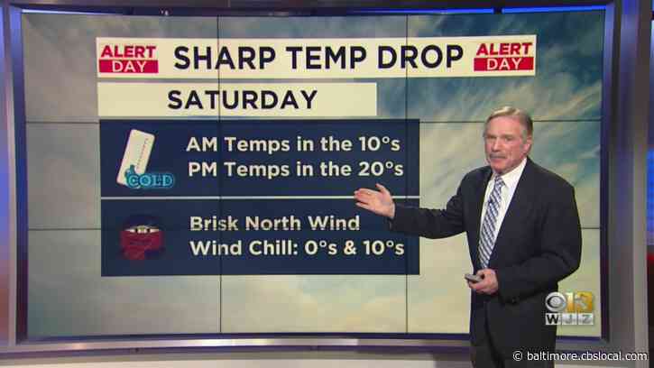 Maryland Weather: Temperatures Dip And The Wind Chill Could Reach Single Digits