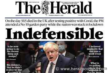 Garry Scott: Why did The Herald call for Johnson to resign? - HeraldScotland