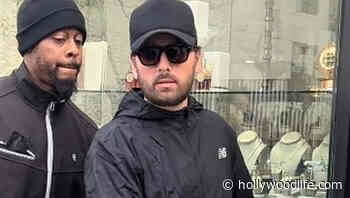 Scott Disick Rocks Matching Outfit With Son Reign To Go Jewelry Shopping In Beverly Hills - HollywoodLife