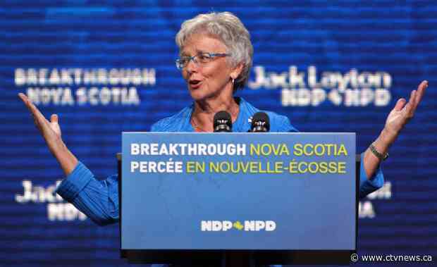 Alexa McDonough, political trailblazer and former NDP leader, dies at 77