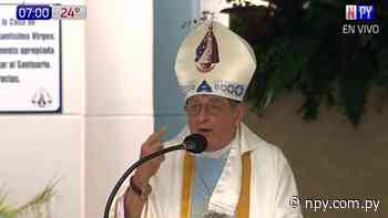 Caacupé: Obispo critica que la corrupción deja en «triste estado» al Paraguay | Noticias Paraguay - NPY
