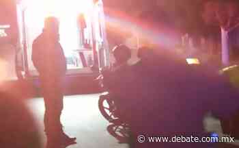 Hombre en silla de ruedas fue embestido por un motociclista en Los Mochis - Debate