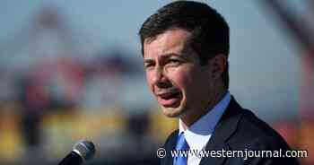 Buttigieg's Port Visit Blows Up in His Face When People Notice What Was Lurking Over His Shoulder