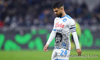 Infortunio Insigne, il Napoli conta di recuperarlo per questa partita - Calcio News 24
