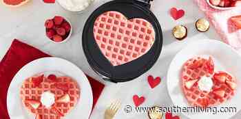 Dash's Heart-Shaped Mini Waffle Makers Are on Sale on Amazon - southernliving.com