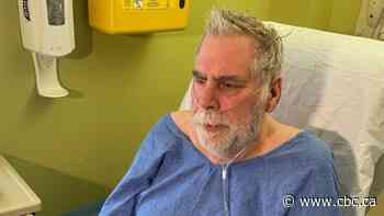 In an Ontario hospital overwhelmed by COVID, an unvaccinated patient says he's 'lucky to be living'