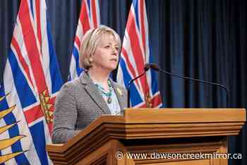 Dr. Bonnie Henry tight-lipped on which orders will be lifted next week - Dawson Creek Mirror