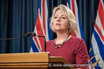 BC COVID-19: Is runny nose on Dr. Henry's symptoms list? - Dawson Creek Mirror