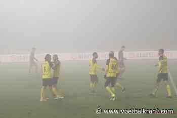 De mist gooit roet in het eten en de wedstrijd tussen Seraing en Union ligt stil