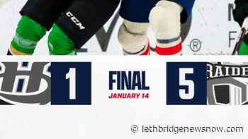 Hurricanes fall to Raiders 5-1 Friday - Lethbridge News Now