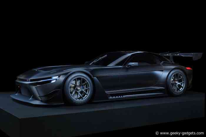 Awesome Toyota GR GT3 Concept revealed at the Tokyo Auto Salon