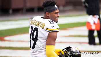 Steelers activate Smith-Schuster for Chiefs game