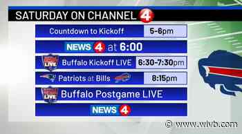 Bills vs. Patriots schedule on Channel 4