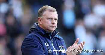 Mark Robins sends brilliant message to Coventry City fans in major statement about his future - Coventry Live