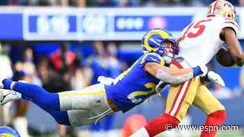 Rams S Rapp (concussion) ruled out vs. Cardinals