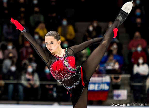 Valieva leads Russian sweep in European debut