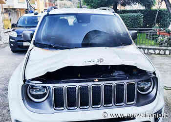 Jeep Renegade in fiamme a Solofra, accertamenti dei Carabinieri - Nuova Irpinia