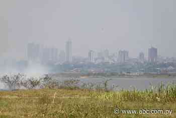 Aire insalubre en varios barrios de Asunción, debido a incendios - ABC Color