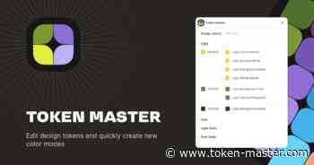 Token Master - Edit design tokens and create new color modes in Figma