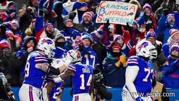 Bills decimate Pats, make history with 7 TD drives