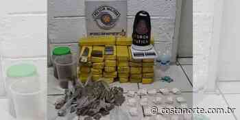 Polícia Militar de Bertioga faz apreensão em flagrante por tráfico de drogas - Costa Norte