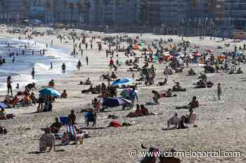 Los uruguayos colman las playas ante la ola de calor - Carmelo Portal