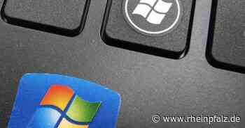 Über drei Millionen PCs mit unsicherem Windows-System - Rheinpfalz.de