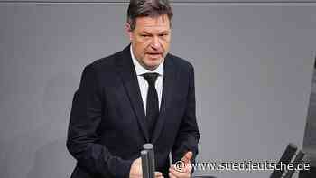 Wirtschafts- und Klimaschutzminister Habeck in Hamburg - Süddeutsche Zeitung