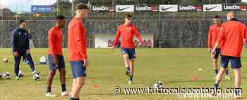 CATANIA: lunedì primo allenamento in vista di Bari - Tutto Calcio Catania