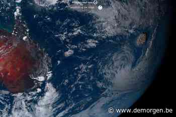 Vulkaanuitbarsting bij Tonga voelbaar tot in België:  ‘Vanmorgen nog een schommeling’