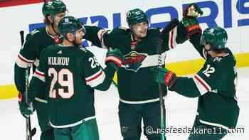 Wild score 4 in 3rd, twice in 4 seconds, to rout Ducks 7-3