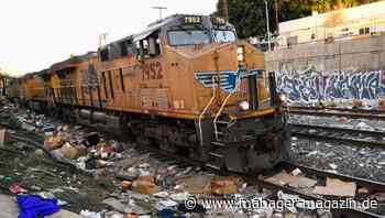 Neuer Trend in USA: Diebe plündern Amazon-Güterzüge